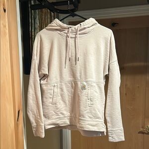 Carhartt Light Pink Sweater with Hood and Relaxed Fit